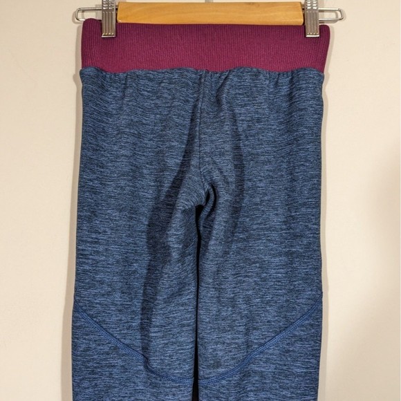 Under Armour Pants Women XS Blue Purple Skinny Joggers Athletic Activewe… - Picture 3 of 6